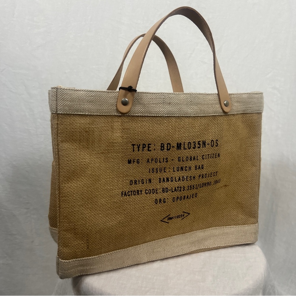 NWT Apolis Market Bag